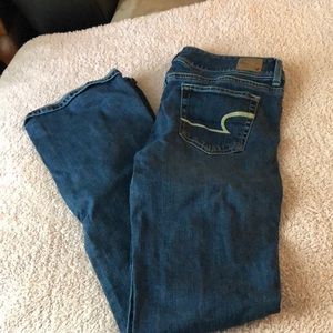 American Eagle Slim Boot Jeans. 8 long.